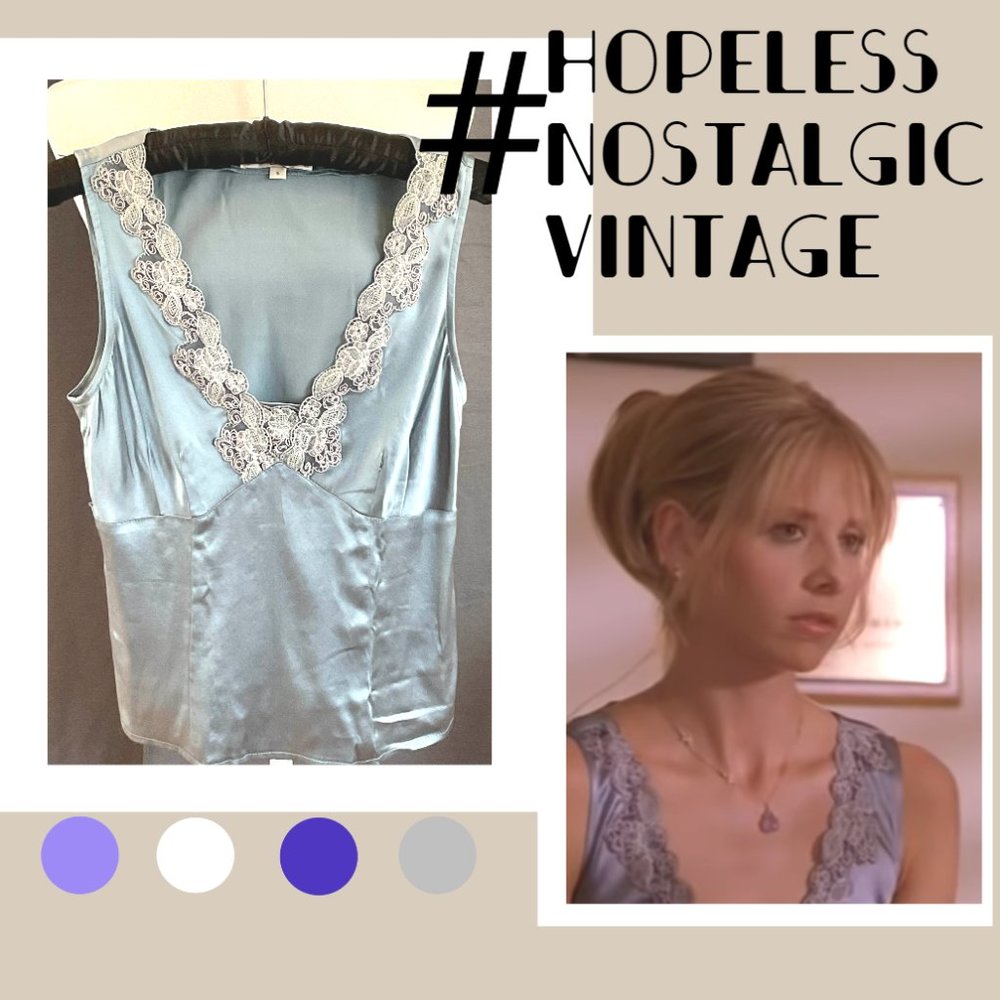 Vintage Nanette Lepore tank top ASO Buffy Summers